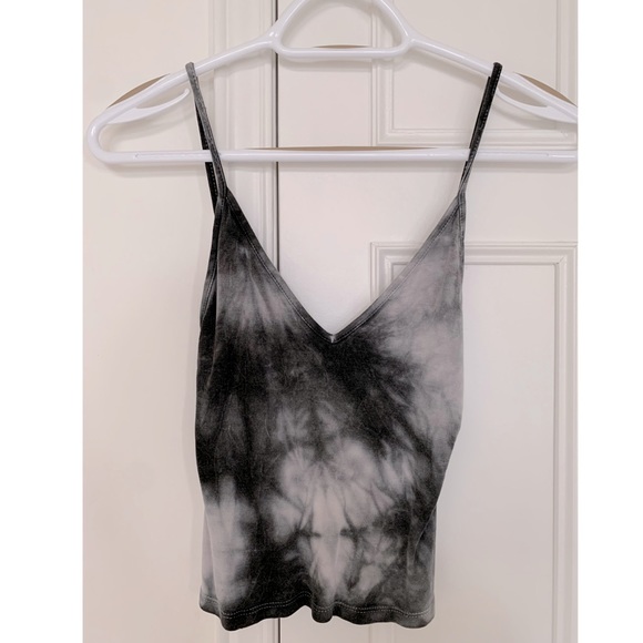 Grey Brandy Melville Crop Tank - Picture 1 of 1